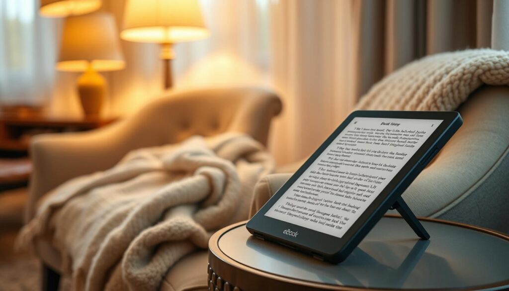 eBook reading settings