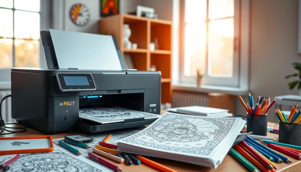 printing coloring book