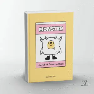 Alphabet Monster Coloring Pages
