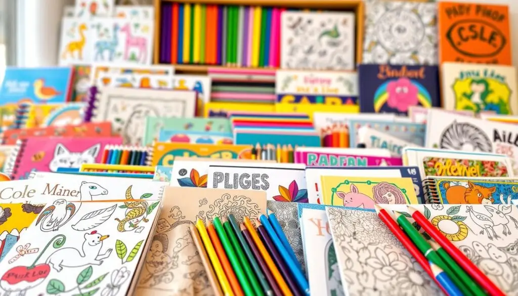 Types of Coloring Books for Kids Types of Coloring Books for Kids